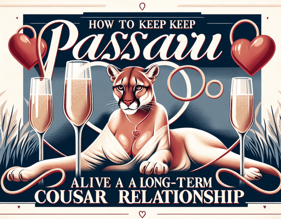 How to Keep Passion Alive in a Long-Term Cougar Relationship