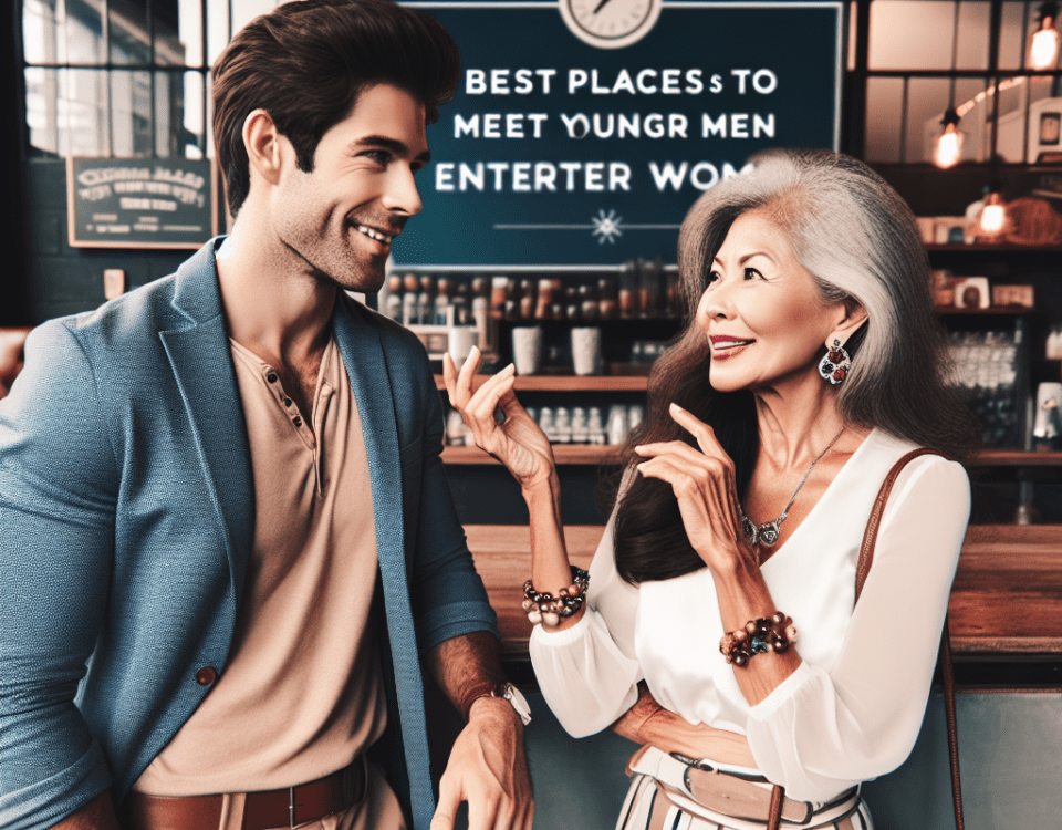 The Best Places to Meet Younger Men Interested in Older Women