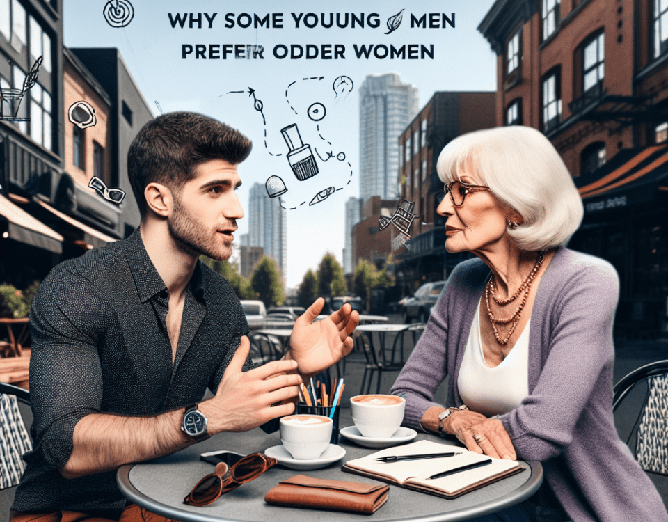 The Psychology Behind Why Some Young Men Prefer Older Women